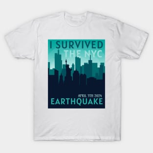 I Survived The Nyc Earthquake T-Shirt